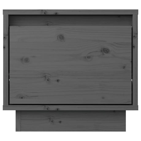 Bedside Cabinet 35X34X32 Cm Solid Wood Pine