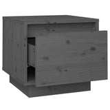 Bedside Cabinet 35X34X32 Cm Solid Wood Pine