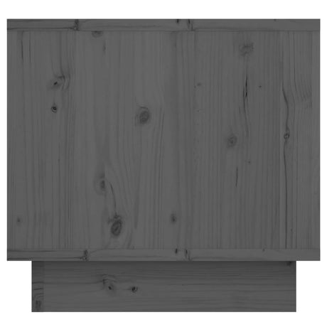 Bedside Cabinet 35X34X32 Cm Solid Wood Pine
