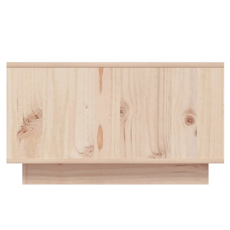 Coffee Table 55X56X32 Cm Solid Wood Pine