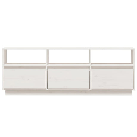 Tv Cabinet 140X37X50 Cm Solid Wood Pine