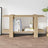 Book Cabinet 100X30X51 Cm Engineered Wood