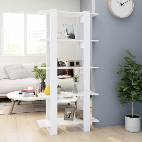 Book Cabinet/Room Divider 80X30X160 Cm Engineered Wood