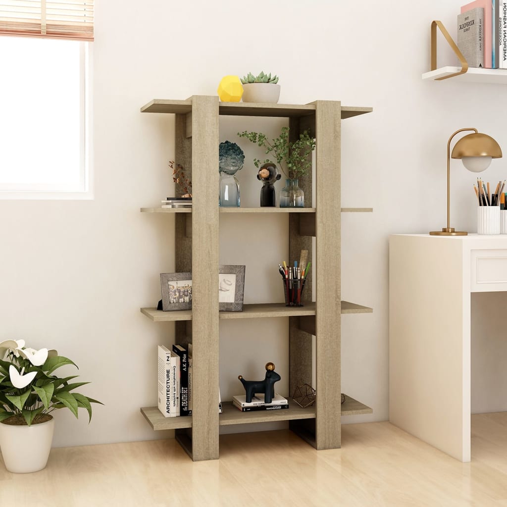 Book Cabinet/Room Divider 80X30X123.5 Cm