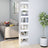 Book Cabinet/Room Divider 40X30X198 Cm