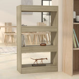 Book Cabinet/Room Divider 60X30X103 Cm Engineered Wood