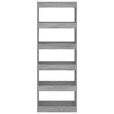 Book Cabinet/Room Divider 60X30X166 Cm Engineered Wood