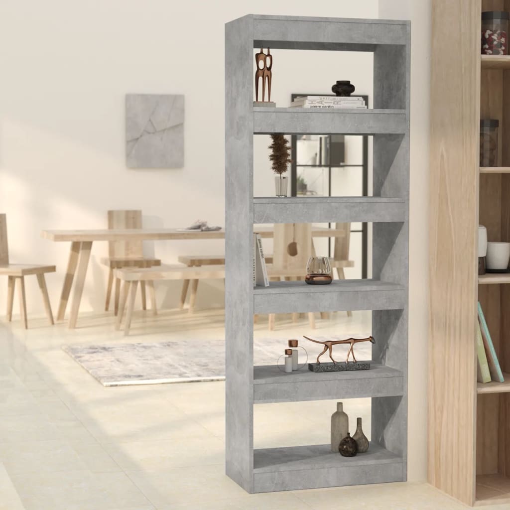 Book Cabinet/Room Divider 60X30X166 Cm Engineered Wood