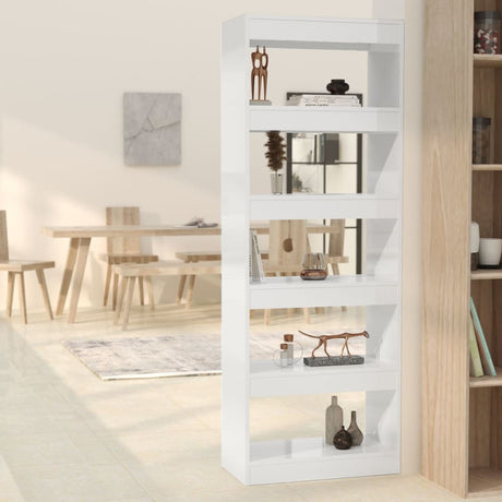 Book Cabinet/Room Divider 60X30X166 Cm Engineered Wood