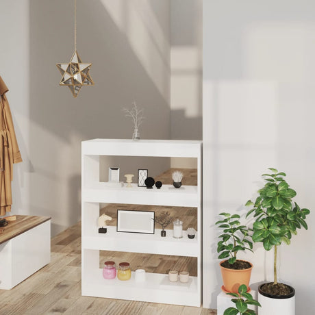 Book Cabinet/Room Divider 80X30X103 Cm Engineered Wood