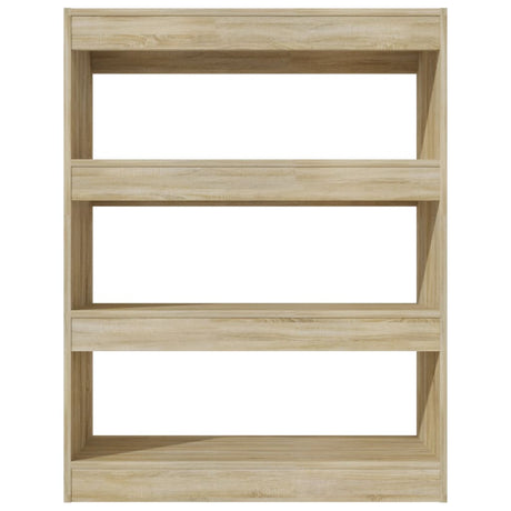 Book Cabinet/Room Divider 80X30X103 Cm Engineered Wood