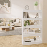 Book Cabinet/Room Divider 80X30X135 Cm Engineered Wood