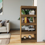 Book Cabinet/Room Divider 60X30X135 Cm Engineered Wood