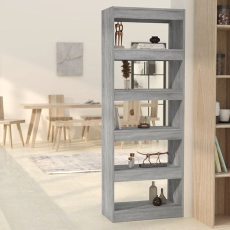 Book Cabinet/Room Divider 60X30X166 Cm Engineered Wood