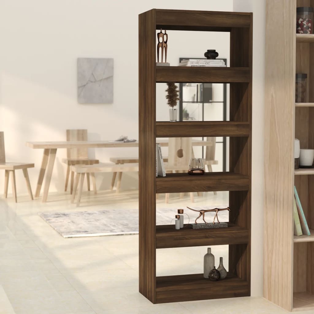 Book Cabinet/Room Divider 60X30X166 Cm Engineered Wood