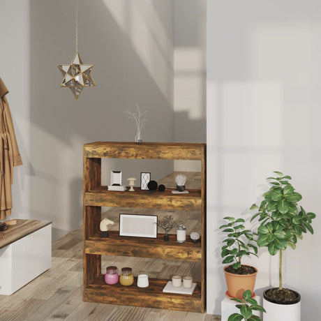 Book Cabinet/Room Divider 80X30X103 Cm Engineered Wood