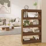 Book Cabinet/Room Divider 80X30X135 Cm Engineered Wood