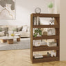 Book Cabinet/Room Divider 80X30X135 Cm Engineered Wood