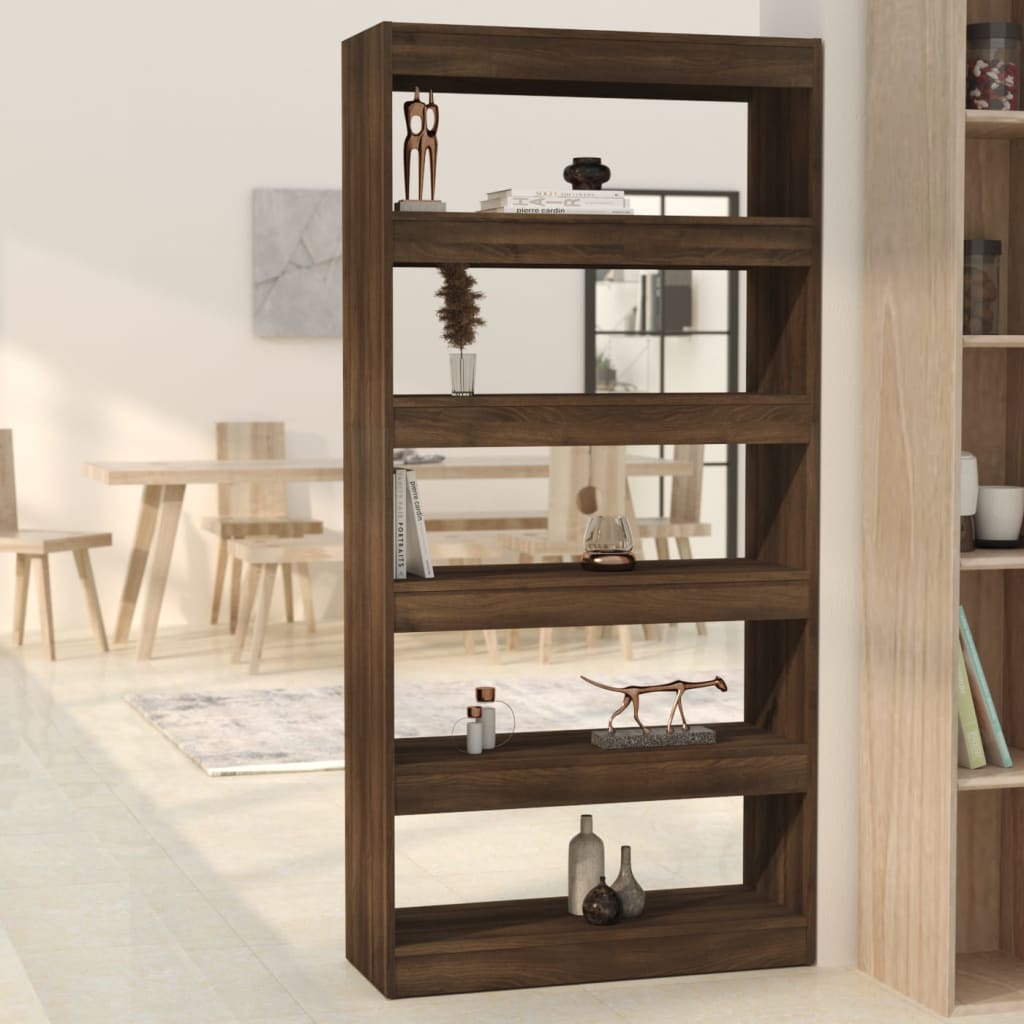 Book Cabinet/Room Divider 80X30X166 Cm Engineered Wood