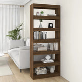 Book Cabinet/Room Divider 80X30X198 Cm Engineered Wood
