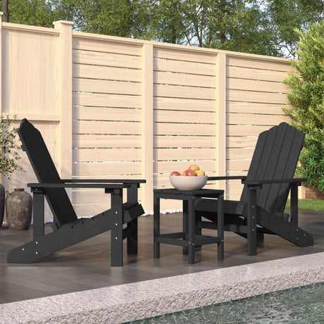 Garden Adirondack Chairs 2 Pcs Hdpe