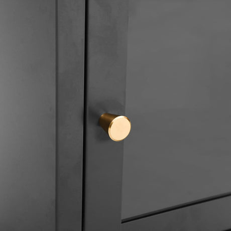 Nightstands 2 Pcs 40X30X54.5 Cm Steel And Glass