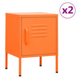 Nightstand 35X35X51 Cm Steel