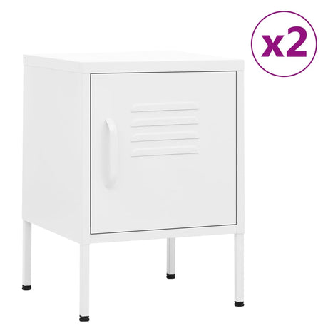 Nightstand 35X35X51 Cm Steel