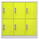 Locker Cabinets 2 Pcs 90X45X92.5 Cm Steel