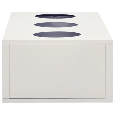 Office Cabinet 90X40X125 Cm Steel