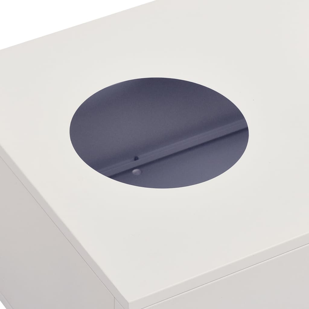 Office Cabinet 90X40X125 Cm Steel