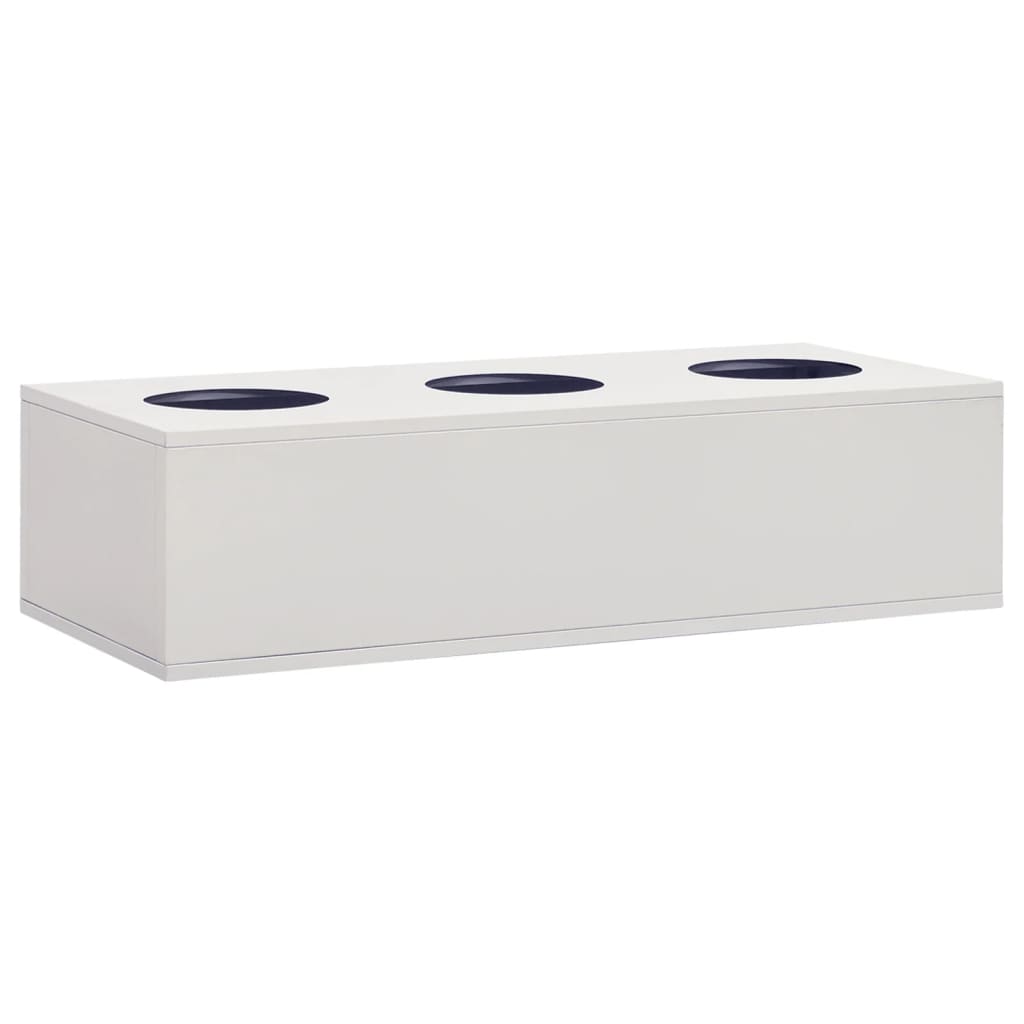 Office Cabinet 90X40X125 Cm Steel