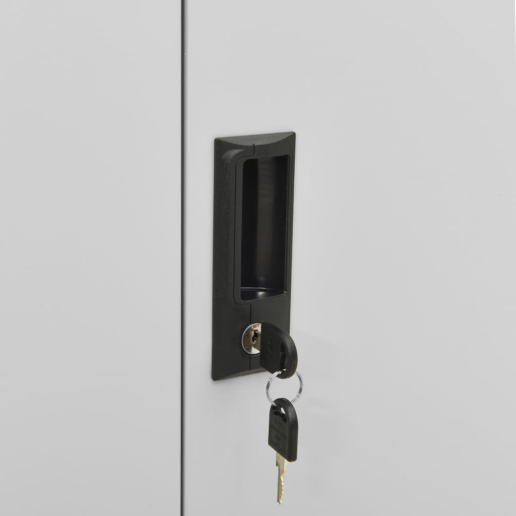 Office Cabinet 90X40X125 Cm Steel