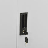 Office Cabinet 90X40X125 Cm Steel