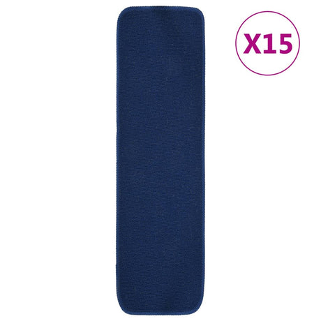 Anti Slip Stair Mats 15 Pcs Rectangular