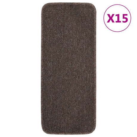 Anti Slip Stair Mats 15 Pcs Rectangular