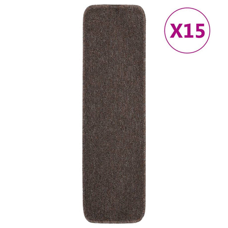 Anti Slip Stair Mats 15 Pcs Rectangular