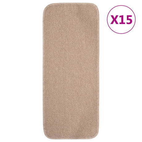 Anti Slip Stair Mats 15 Pcs Rectangular