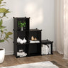 Storage Cube Organiser With 12 Cubes And Doors Transparent Pp