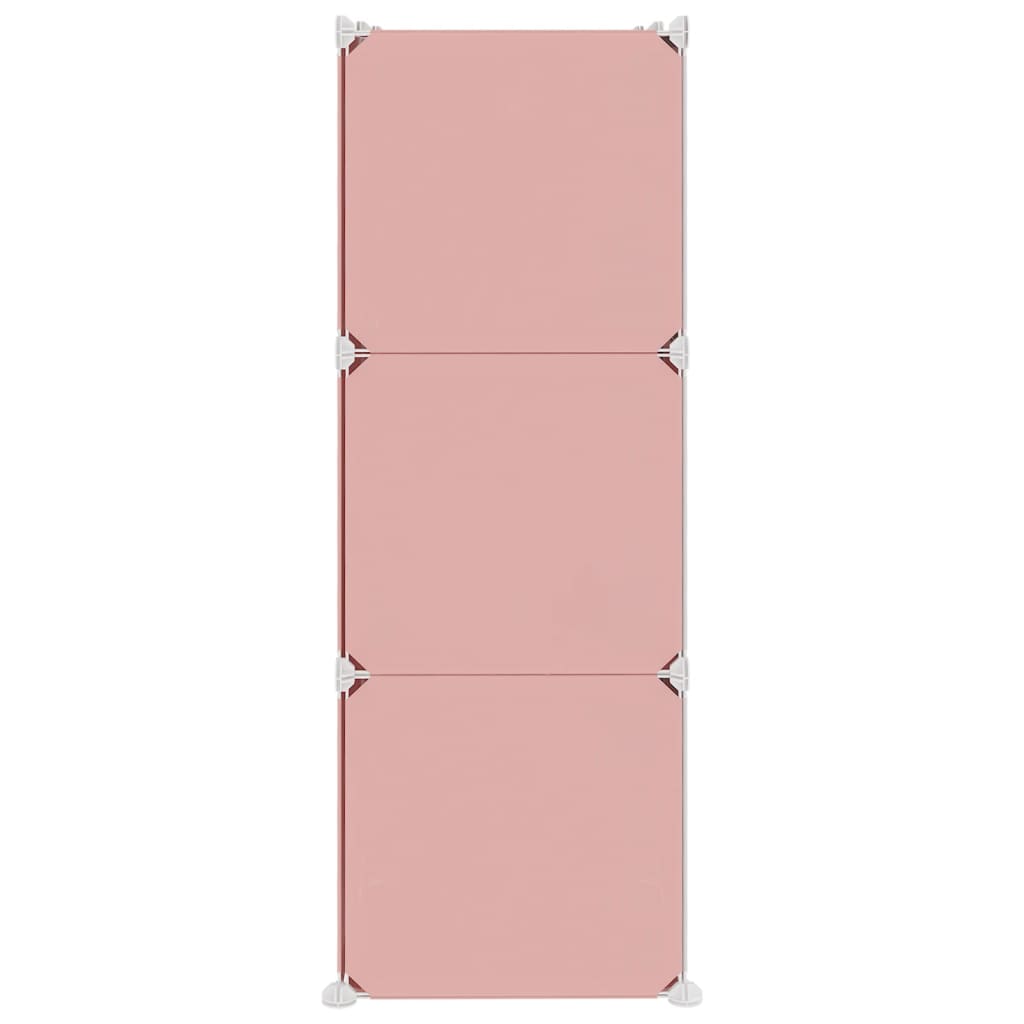 Cube Storage Cabinet For Kids With 6 Cubes Pp
