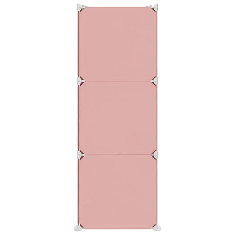 Cube Storage Cabinet For Kids With 6 Cubes Pp