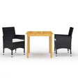 7 Piece Garden Dining Set With Cushions