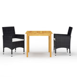 7 Piece Garden Dining Set With Cushions