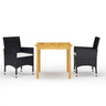 7 Piece Garden Dining Set With Cushions