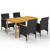 7 Piece Garden Dining Set With Cushions