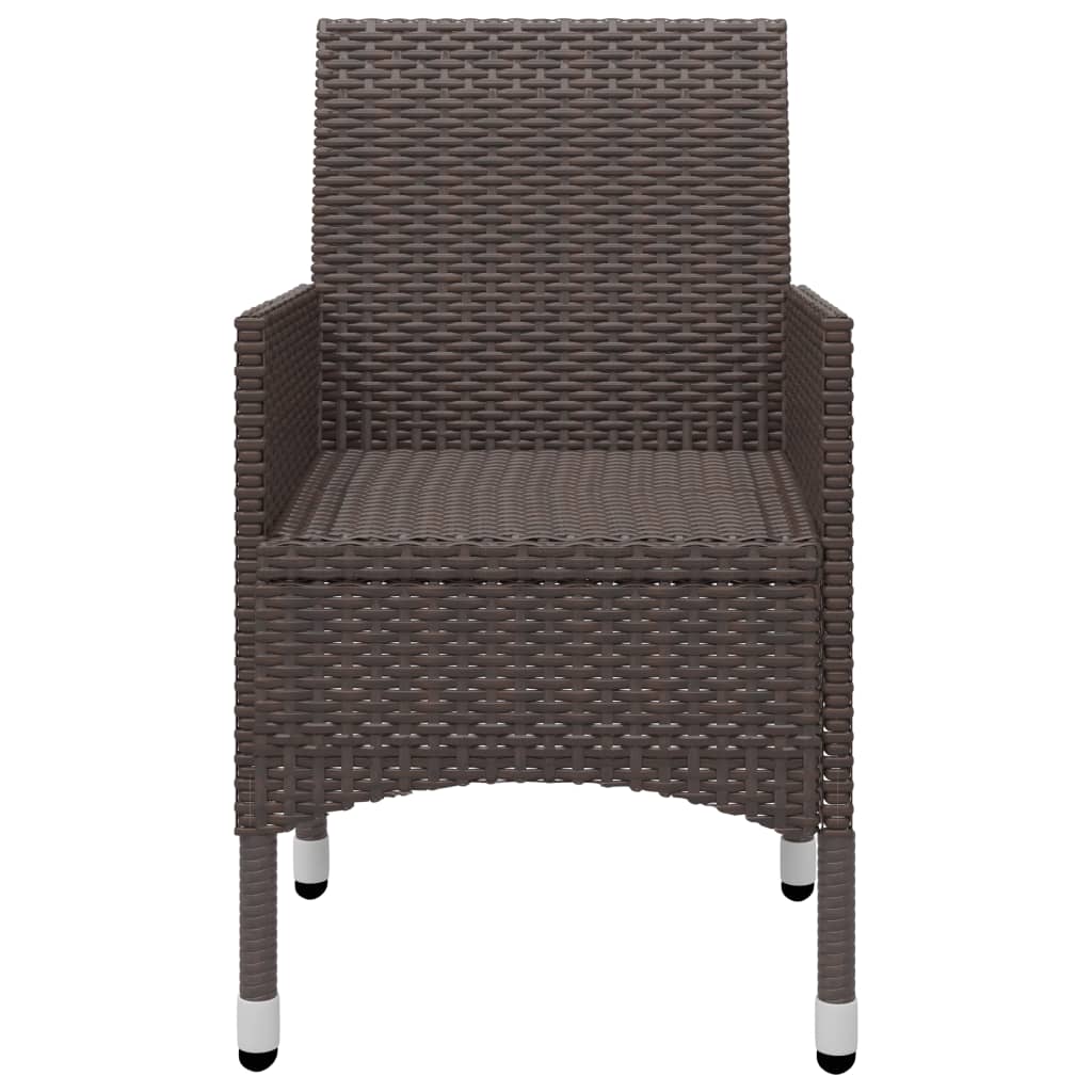 3 Piece Garden Dining Set With Cushions