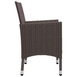 3 Piece Garden Dining Set With Cushions