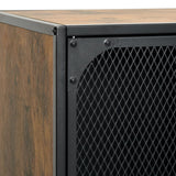 Storage Cabinets 2 Pcs 72X36X82 Cm Metal And Mdf