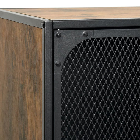 Storage Cabinets 2 Pcs 72X36X82 Cm Metal And Mdf
