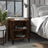 Bed Cabinet With Metal Legs 40X30X50 Cm